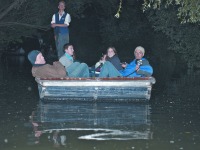 Groups as well as couples can enjoy a night time chauffeur-driven punt ride