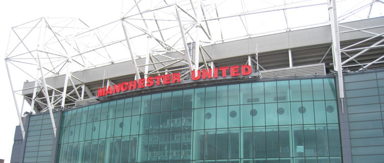 Old Trafford, home of Manchester United