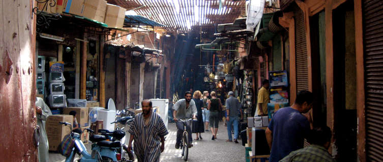 Souk scene, Marrakech