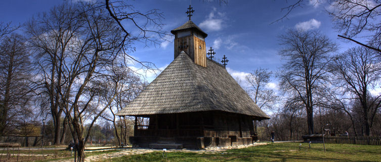 Biserica of the Timiseni village (St Nicholas Church), Village Museum, Bucharest