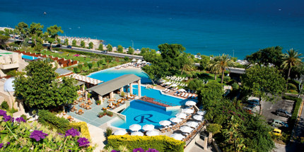 The Amathus Beach Hotel on the coast of Rhodes has much to offer