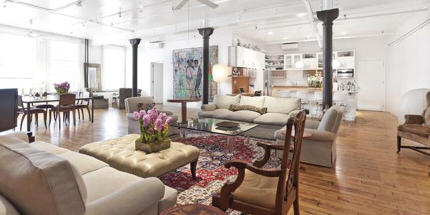 This chic loft New York apartment could be yours for a few days