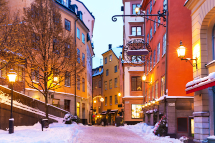 The Old Town of Gamla Stan 