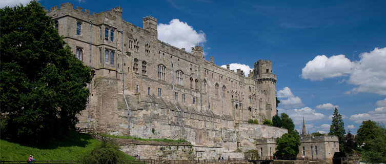 Warwick Castle near Oxford is one of the UK's finest medieval castles