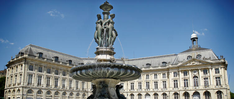 Hotel de Ville (Town Hall) of Bordeaux, France