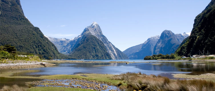 Milford Sound can be reached from Queenstown