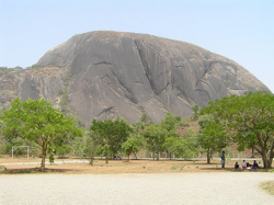 Aso Rock in northern Nigeria is on Olugbenga's wishlist