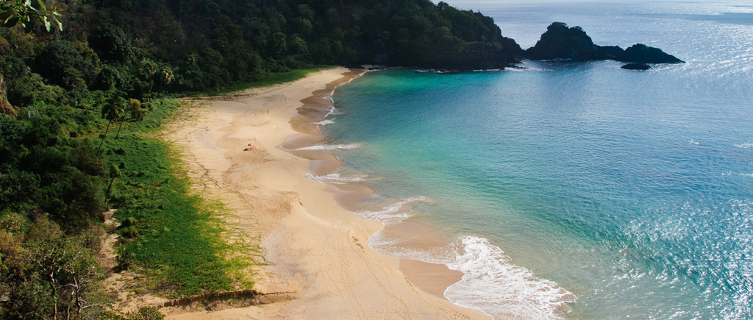 Baia Do Sancho has been voted the best beach in the world