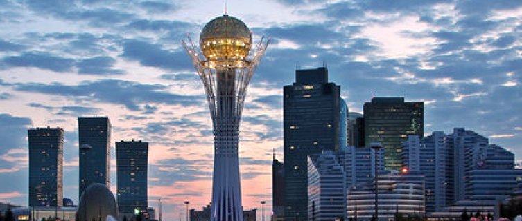 Baiterek Tower, the emblem of Astana