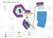 Berlin-Tegel Airport map