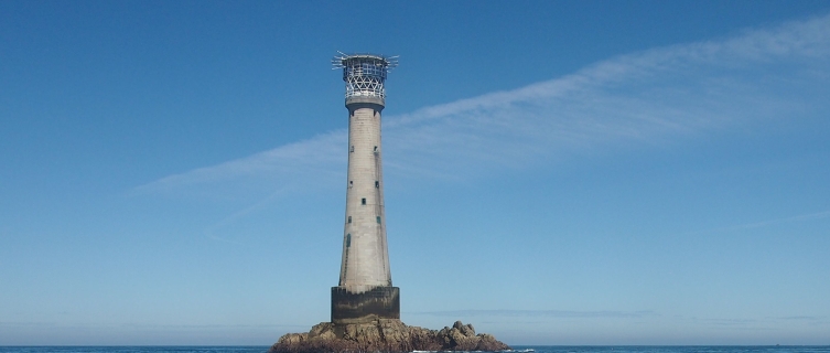 Bishop Rock's lighthouse has been standing since 1851
