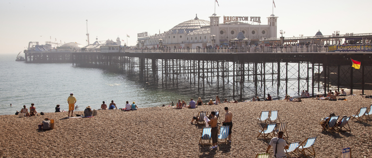 Brighton has earned itself the nickname 'London by Sea'