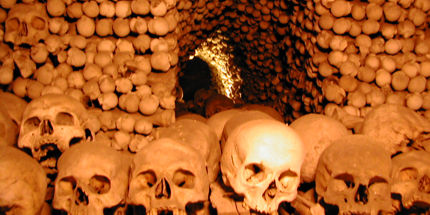 Over 40,000 people are buried at the Sedlec Ossuary 