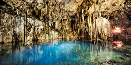 Take a dip in incredibly beautiful cenotes