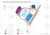 Cleveland Hopkins International Airport map