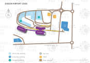 Dublin Airport map