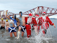 Take the plunge in the River Forth on 1 January