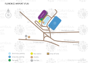 Florence Airport map