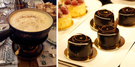 Indulge in cheese fondue and chocolate treats in Zurich