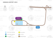 Federico García Lorca Granada-Jaén Airport map