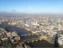 Amazing cityscape from The View from The Shard