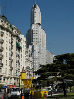 Don't miss the art deco Kavanagh building, which stands 120m tall 