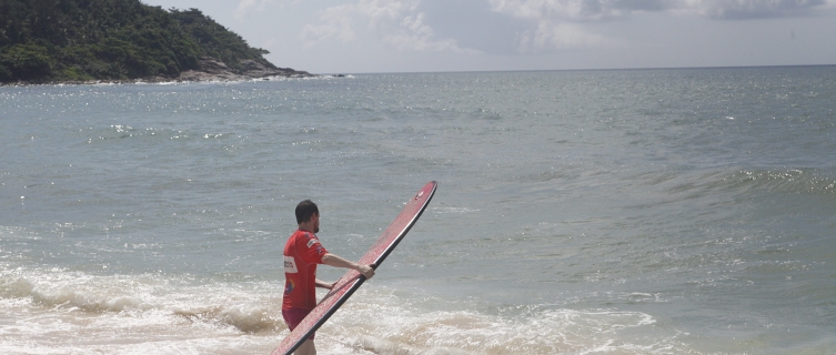 Riyue Bay remains largely undiscovered by the surf fraternity