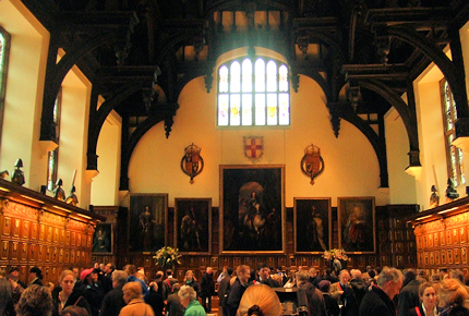 Middle Temple Hall is where Twelfth Night was first performed