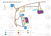 Milan Malpensa Airport map