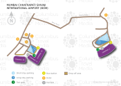 Mumbai Chhatrapati Shivaji Maharaj International Airport map