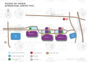 Phoenix Sky Harbor International Airport map