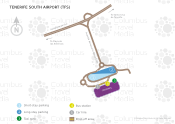 Tenerife Sur Airport map