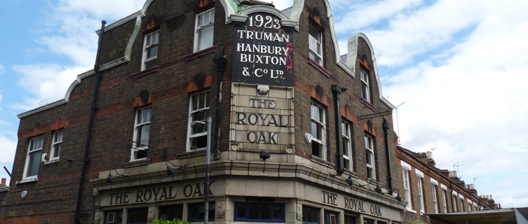 The Royal Oak, as seen in BBC sitcom Goodnight Sweetheart