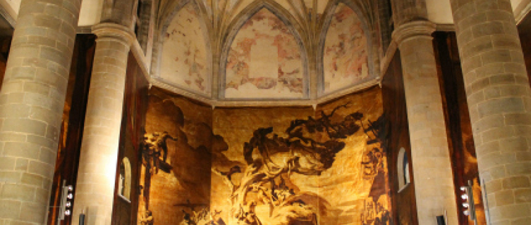 The San Telmo Museoa's murals are grand in both scale and design