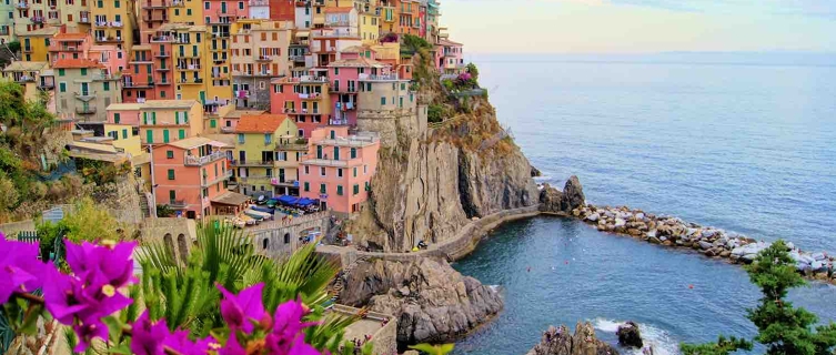 The colourful seaside villages of Cinque Terre