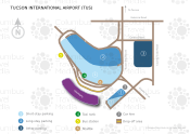 Tucson International Airport map