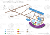 Vienna International Airport map