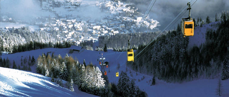 See stunning views from the ski lifts