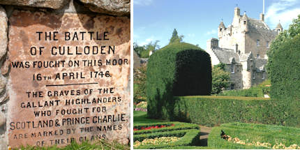 Learn Highlands history at Culloden Battlefield and Cawdor Castle