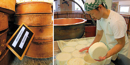 See the local Abondance cheese being made