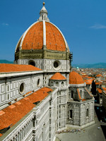 The imposing Duomo in Florence's Centro Storico