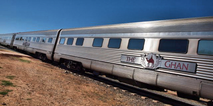 The Ghan is named after former outback cameleers