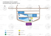 Hyderabad Rajiv Gandhi International Airport map