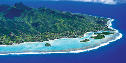 Cook Islands' azure shores
