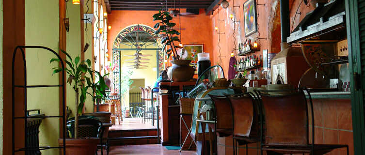 A bar in Old San Juan, Puerto Rico