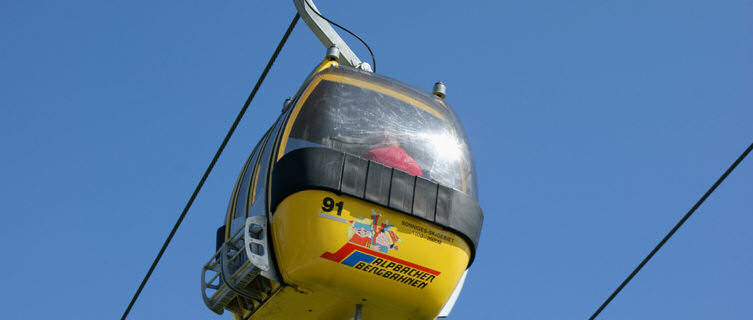 Alpbach ski gondola