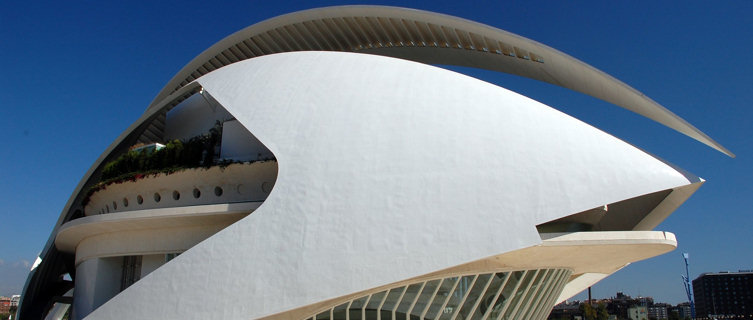 Auditorium of Santiago Calatrava, Valencia