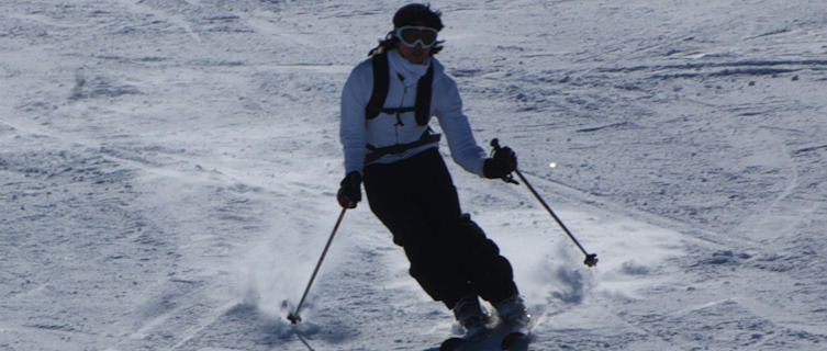Downhill skier, Méribel
