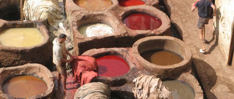 Dyeing industry in ancient Fez