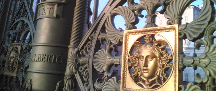 Gate to the Palazzo Reale, Turin